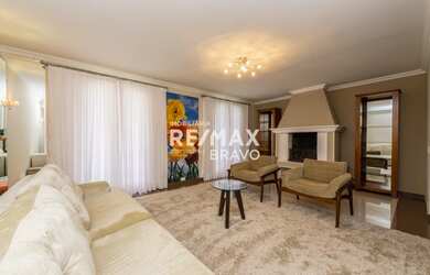 Imagem 7: Casa térrea á venda com 4 quartos, 2 suítes, 4 vagas, lareira e área...