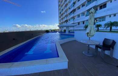 Imagem: O apartamento possui 1 Dormitório, 1 Banheiro, 1 Vaga na garagem