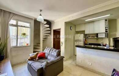 Imagem: O apartamento na cobertura possui 3 Dormitórios, 2 Banheiros