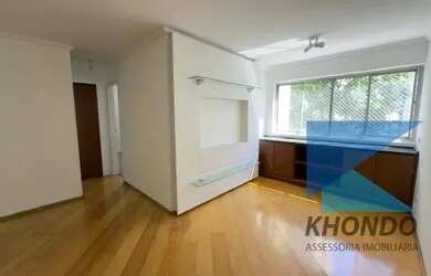 Imagem: O apartamento possui 1 Dormitório, 1 Banheiro, 1 Vaga na garagem