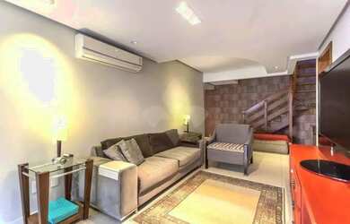 Imagem: O apartamento na cobertura e possui 3 Dormitórios, Suítes