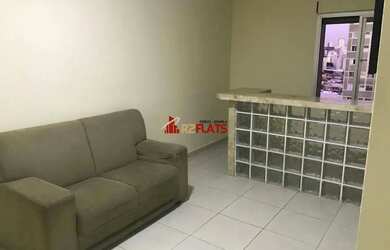 Imagem: O studio possui 1 Dormitório, 1 Banheiro, 1 Vaga na garagem