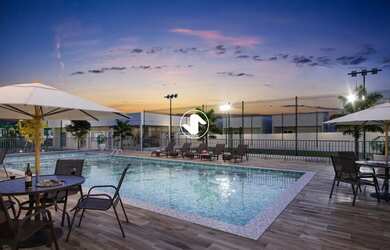 Imagem: A casa em condomínio possui 2 Dormitórios, 2 Banheiros, 2