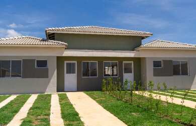 Imagem: A casa em condomínio possui 3 Dormitórios, 2 Banheiros, 2