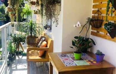 Imagem 9: APARTAMENTO PRAIA GRANDE. Piscina, Churrasqueira, VarandaeÁrea de serviço