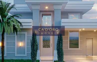 Imagem: A casa em condomínio possui 3 Dormitórios, 2 Banheiros, 2