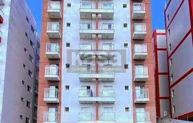 Imagem: O apartamento possui 1 Dormitório, 1 Banheiro, 1 Vaga na garagem