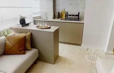 Imagem: O apartamento possui 2 Dormitórios, 2 Banheiros, 1 Vaga na