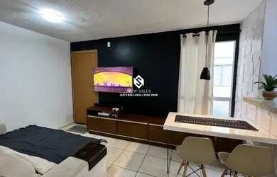 Imagem: O apartamento possui 2 Dormitórios, 1 Banheiro, 2 Vagas na