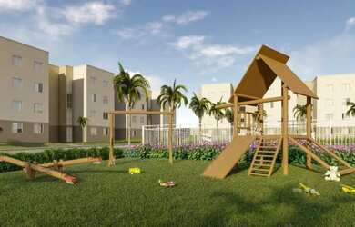 Imagem 3: RY- Aptos 2 Quartos Total Ville Planaltina DF - Sinal de mil reais