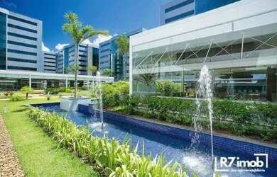 Imagem 2: Sala comercial no Hangar Business decorada com armários á venda na Av. Luiz Viana Filho