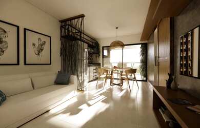 Imagem: O apartamento possui 3 Dormitórios, 3 Banheiros, 3 Vagas na