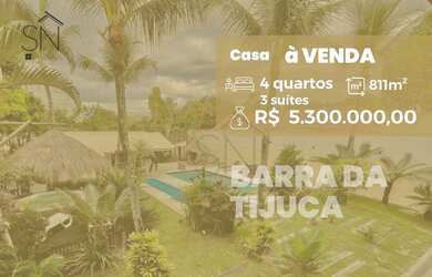 Imagem: A casa em condomínio possui 4 Dormitórios, 5 Banheiros, 811m²