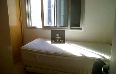 Imagem: O studio para alugar possui 1 Dormitório, 1 Banheiro, 1 Vaga