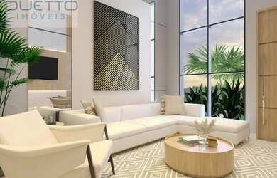 Imagem: A casa em condomínio possui 3 Dormitórios, 3 Banheiros, 4