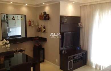 Imagem: O apartamento possui 2 Dormitórios, 2 Banheiros, 1 Vaga na