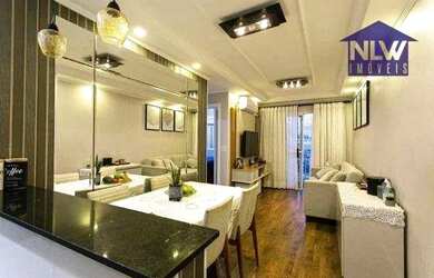 Imagem: O apartamento possui 2 Dormitórios, 1 Banheiro, 1 Vaga na garagem