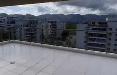 Imagem: O apartamento na cobertura possui 3 Dormitórios, 3 Banheiros