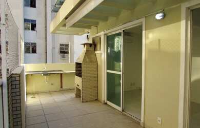 Imagem: O apartamento na cobertura possui 3 Dormitórios, 3 Banheiros