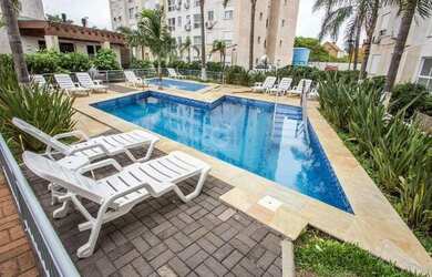 Imagem: O apartamento possui 2 Dormitórios, 2 Banheiros, 1 Vaga na