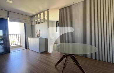 Imagem: O apartamento possui 1 Dormitório, 2 Banheiros, 1 Vaga na garagem