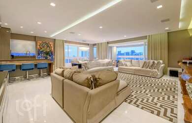 Imagem: O apartamento possui 3 Dormitórios, 4 Banheiros, 3 Vagas na