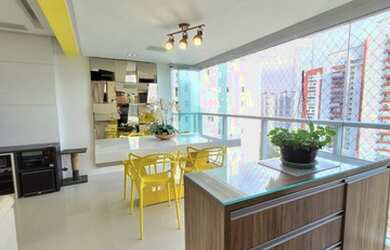 Imagem 2: Atmos Greenville 3/4 com suíte Vista Mar Andar Alto em Patamares R$ 980.000,00