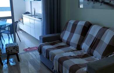 Imagem 5: APARTAMENTO 02 QUARTOS PÉ NA AREIA MOBILIADO FRENTE MAR VARANDA ENVIDRAÇADA EM MONGAGUÁ