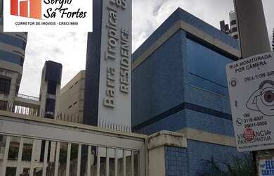 Imagem: O apartamento possui 1 Dormitório, 1 Banheiro, 1 Vaga na garagem