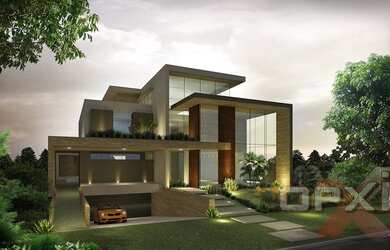 Imagem: A casa em condomínio possui 5 Dormitórios, 5 Banheiros, 5