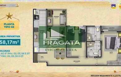 Imagem 1: APARTAMENTO ARACAJU COND ARUANA PRAIA RESIDENCE A 5 MIN DA PRAIA