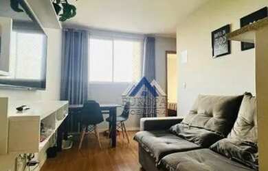 Imagem: O apartamento possui 2 Dormitórios, 1 Banheiro, 1 Vaga na garagem