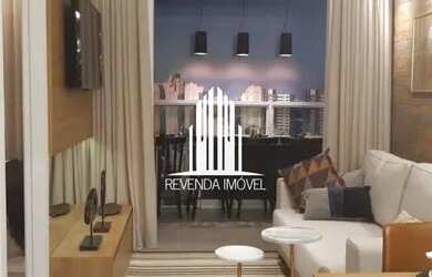 Imagem: O apartamento possui 1 Dormitório, 1 Banheiro, 1 Vaga na garagem