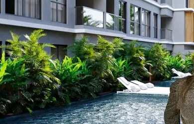 Imagem: O apartamento possui 1 Dormitório, 1 Banheiro, 1 Vaga na garagem