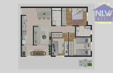 Imagem 1: Apartamento à venda, 64 m² por R$ 639.270,80 - Jardim Marília - São...