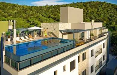 Imagem: O apartamento possui 2 Dormitórios, 1 Banheiro, 1 Vaga na garagem