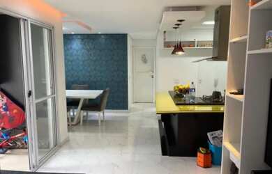 Imagem: O apartamento possui 2 Dormitórios, 2 Banheiros, 1 Vaga na