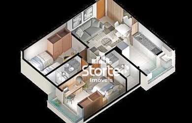 Imagem 8: Apartamentos com 2/4 à venda, 56m² e 57m² sendo a partir de R$ 331.000...