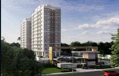 Imagem: O apartamento possui 2 Dormitórios, 2 Banheiros, 1 Vaga na