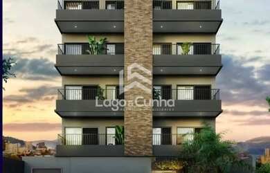 Imagem: O apartamento possui 1 Dormitório, 1 Banheiro, 1 Vaga na garagem