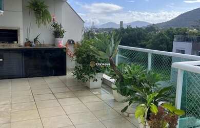 Imagem: O apartamento na cobertura possui 2 Dormitórios, 3 Banheiros