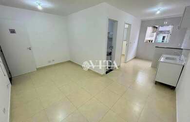 Imagem: O apartamento possui 1 Dormitório, 1 Banheiro, 30m² de Área