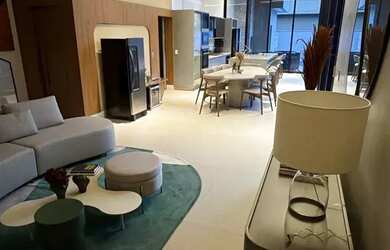 Imagem: A casa em condomínio possui 4 Dormitórios, 5 Banheiros, 4