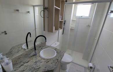 Imagem 13: APARTAMENTO 02 QUARTOS PÉ NA AREIA MOBILIADO FRENTE MAR VARANDA ENVIDRAÇADA EM MONGAGUÁ