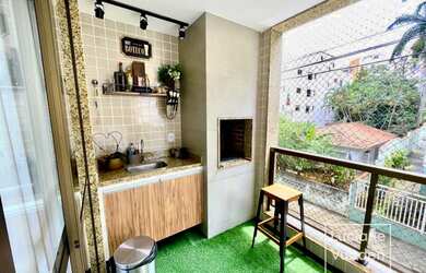 Imagem: O apartamento possui 3 Dormitórios, 4 Banheiros, 2 Vagas na