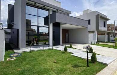 Imagem: A casa em condomínio possui 3 Dormitórios, 5 Banheiros, 2