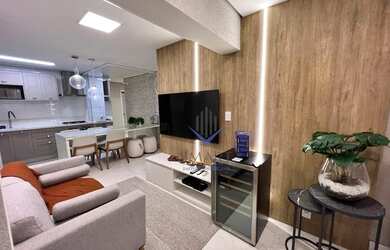 Imagem: O apartamento possui 2 Dormitórios, 2 Banheiros, 1 Vaga na