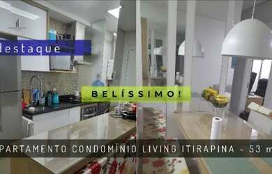 Imagem: O apartamento possui 2 Dormitórios, 2 Banheiros, 1 Vaga na