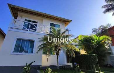 Imagem: A casa em condomínio possui 4 Dormitórios, 4 Banheiros, 2