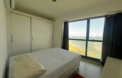 Imagem: O apartamento possui 1 Dormitório, 1 Banheiro, 1 Vaga na garagem